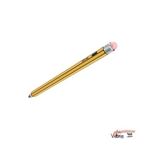 قلم لمسی دوکاره گرین لاین Vintage 2 in 1 Stylus Pencil مدل GNVG2N1PENYL