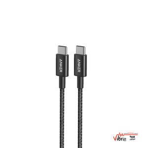 کابل شارژ فست ANKER Type-C to Type-C مدل A8752H11 - مشکی (گارانتی 18ماهه حافظه طلایی ایستا)