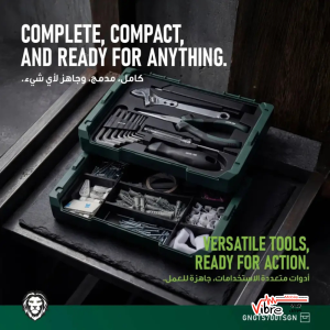 مجموعه ابزار گرین لاین مدل Green Lion GTS-700 Tool Kit Set - Green