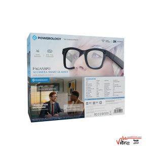 عینک هوشمند  دوربین  دار پاورولوژی مدل Powerology Paganspo AI Camera Smart Glasses