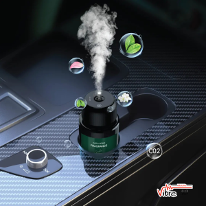 خوشبو کننده  هوشمند خودرو  همراه با چراغ کهکشانی خودرو مدل CarFragrance 2