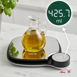 ترازوی آشپزخانه دوکاره گرین لاین مدلGreen Lion Dual Kitchen Scale - Silver