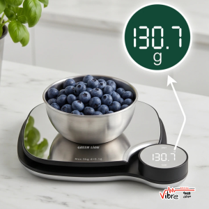 ترازوی آشپزخانه دوکاره گرین لاین مدلGreen Lion Dual Kitchen Scale - Silver