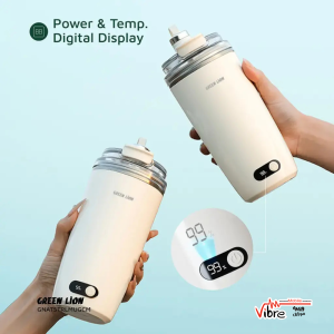 ماگ همزن خودکار گرین لاین مدل Green Lion Auto-Stirring Mug ظرفیت 350 میلی‌لیتر