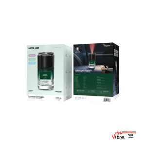 خوشبو کننده هوشمند خودرو و خانه گرین لاین مدل Green Lion Saffron Diffuser رایحه زعفران 150 میلی‌لیتر