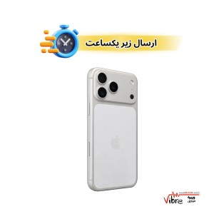 گوشی موبایل اپل iPhone 17 Pro Max ZAA کارکرده سفید – سلامت باتری 95٪