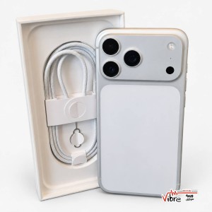 گوشی موبایل اپل iPhone 17 Pro Max ZAA کارکرده سفید – سلامت باتری 95٪ – ریجستر شده