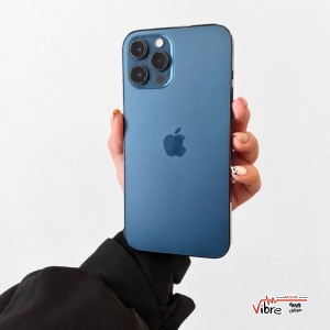 گوشی موبایل اپل iPhone 12 Pro Max آبی ظرفیت 256 گیگابایت کارکرده – سلامت باتری 76٪