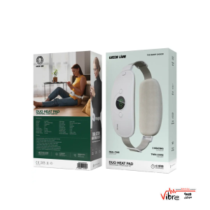 کمربند گرمایشی و ماساژور دوقلو گرین لاین مدل Green Lion Duo Heat Pad Universal Contour Fit