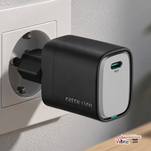 شارژر دیواری 33 وات گرین لاین مدل Green Lion SUPRA 33W EU Wall Charger با فناوری GaNStorm