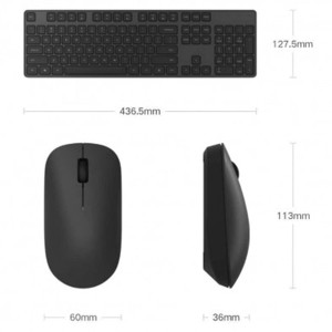 موس و کیبورد شیائومی Xiaomi Mi Wireless Keyboard and Mouse Xiaomi Mi Wireless Keyboard and Mouse WXJS01YM