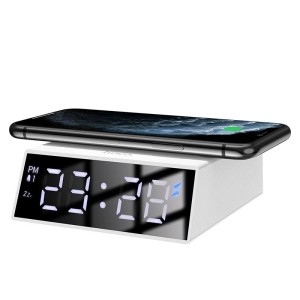 ساعت و شارژر بی سیم رومیزی مدل Hoco DCK 1