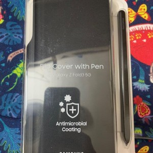 قاب محافظ و کاور گوشی سامسونگ زد فولد3 Samsung Galaxy Z Fold3 5G همراه قلم S Pen با پوشش ضد میکروبی