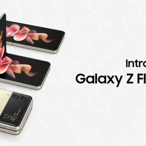گوشی موبایل سامسونگ مدل زد فلیپ 3 ظرفیت 256 گیگابایت galaxy Z Flip 3 رنگ کرمی کارکرده در حد نو