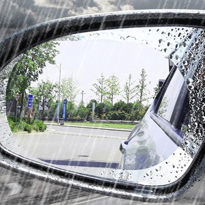 برچسب ضد آب آینه خودرو بیسوس مدل Rainproof Film For Car Rear-View Mirror (پک دوتایی)