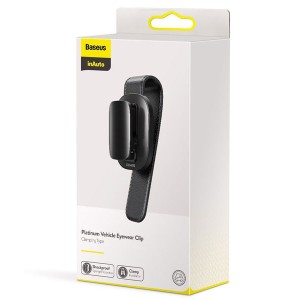 نگهدارنده عینک خودرو باسئوس مدل Baseus Platinum Vehicle Paste Eye wear Clip ACYJN-A01
