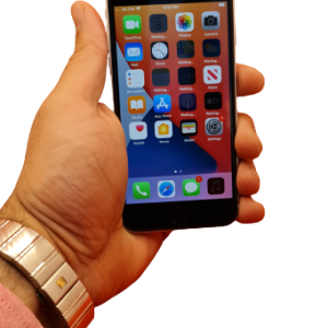 گوشی موبایل آیفون se با ظرفیت 128 گیگابایت کارکرده در حد نو iphone SE 128G.png