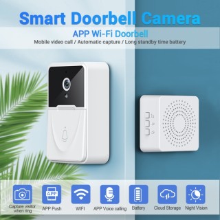 زنگ در هوشمند دوربین دار ESCAM مدل X3 Smart Doorbell Camera