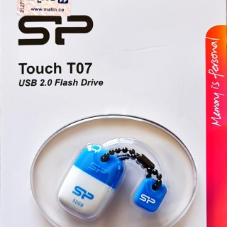 فلش مموری 32 گیگابایت سیلیکون پاور مدل Touch T07 گارانتی مادام العمر