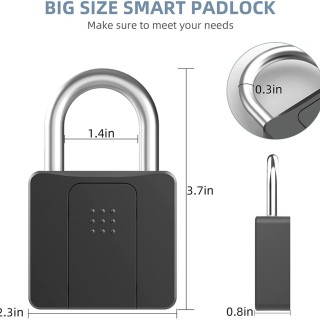 قفل هوشمند و الکترونیکی مدل Smart Padlock بزرگ