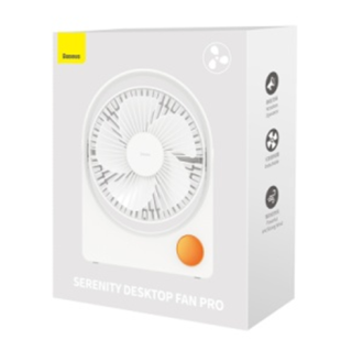 مینی پنکه رومیزی شارژی بیسوس Baseus Serenity Desktop Fan Pro ACJX000002