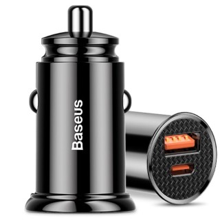 شارژر فندکی دو پورت سریع بیسوس مدل PPS 30W MAX Car Charger