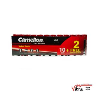 پک 12 عددی باتری کملیون مدل AA size/10+2pcs