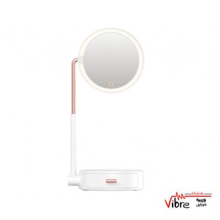 آینه آرایش رومیزی بیسوس مدل Lighted Makeup Mirror with Storage Box DGZM-02