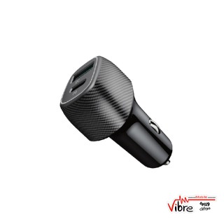 شارژر فندکی ماشین پرودو 38 وات با دو پورت خروجی مدل PD DC26 – BK