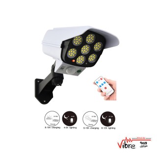 چراغ خورشیدی 180 وات CL-877A سنسور‌دار به همراه کنترلر وپایه وآنتن