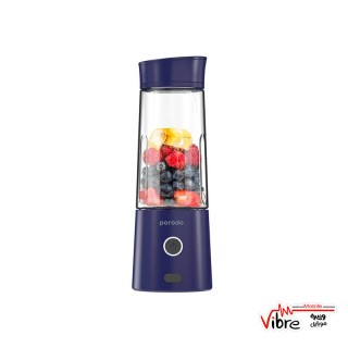آبمیوه گیر و مخلوط کن 6 تیغه قابل حمل برند Porodo مدل Lifestyle PD-PJW6B-BU