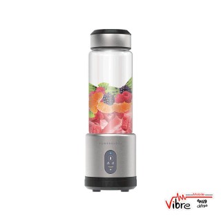 آبمیوه گیر و مخلوط کن 6 تیغه قابل حمل برند پاورولوجی Powerology مدل P45MJUBK توان 126 وات