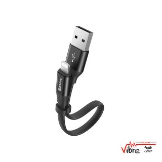 کابل USB به لایتنینگ باسئوس مدل Nimble طول 23 سانتی متر