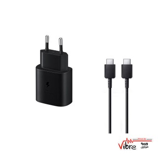 شارژر 25 وات اصلی دیواری سامسونگ مدل EP-TA800XBEGWW