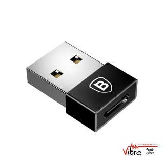 مبدل USB-C OTG به USB باسئوس مدل CAAOTG-02