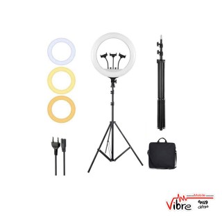 رینگ لایت مدل ″LED Soft Ring Light RL-18 به همراه پایه و ریموت کنترل