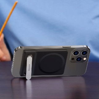 استند و پایه نگهدارنده مگنتی گوشی موبایل بیسوس مدل Foldable Magnetic Bracket LUXZ010001