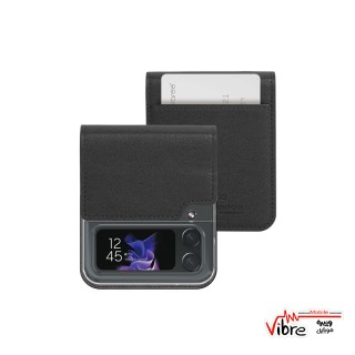 قاب و محافظ چرم دست ساز  به همراه جای کارتی گلکسی زد فلیپ 4 مدل ARAREE MUSTANG DIARY BOOK CASE FOR Z FLIP 4