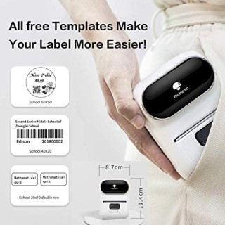 پرینتر کوچک و لیبلزن حرارتی بلوتوثی قابل حمل فوممو مدلPhomemo-M110 Label Printer- Mini Label Maker Printer