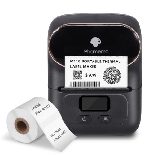 مینی چاپگر لیبل‌زن حرارتی بلوتوثی قابل حمل فوممو مدلPhomemo-M110 Label Printer- Mini Label Maker Printer.jpg