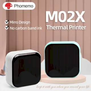پرینترکوچک و پرینتر قابل حمل حرارتی بلوتوثی مدل PHOMEMO MINI PRINTER M02X