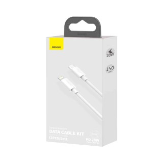 Baseus Simple Wisdom Data Cable Kit Type-C to iPhone PD 20W