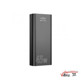 پاوربانک 45 وات بریو مدل Brave 10000 mAh 45W PD Power Bank