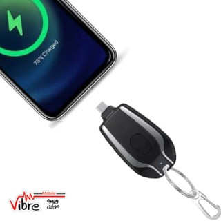 پاوربانک جاسویچی قابل حمل 1500 میلی آمپر بر ساعتی مدل NEW POWER POD Portable Mini Power Bank Emergency Charger