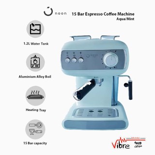 خرید Espresso Coffee Machine High Pressure 1.2 Liter by Noon