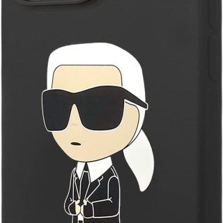 Original Case IPHONE 14 PROMax Karl LagerfeldLiquid Silicone Karl Magsafe