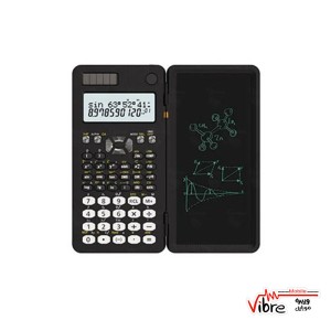 ماشین حساب علمی به همراه پد نوشتاری گرین مدل Green Lion Scientific Calculator & Writing Pad