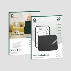 تابلو نقاشی 2 در 1 گرین 20 اینچی مدل Green 2in1 Drawing Board