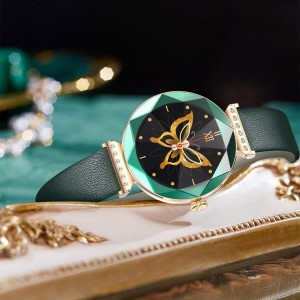 ساعت هوشمند سوارسکی گرین مدل Green Swarovski smart watch