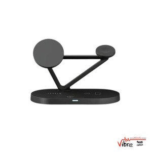 استند و پایه شارژ 5 کاره لولو مدل Levelo Premio 5 In 1 Wireless Charging station